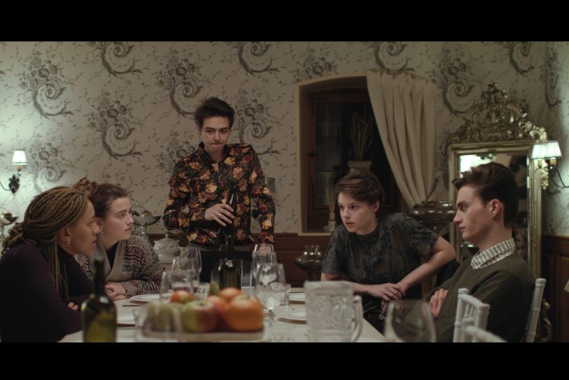 Eine Szene vom Filmprojekt 'Kein schöner Land'.