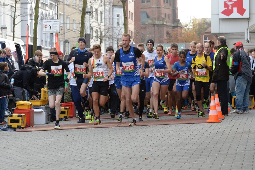 Start frei für den Hauptlauf.