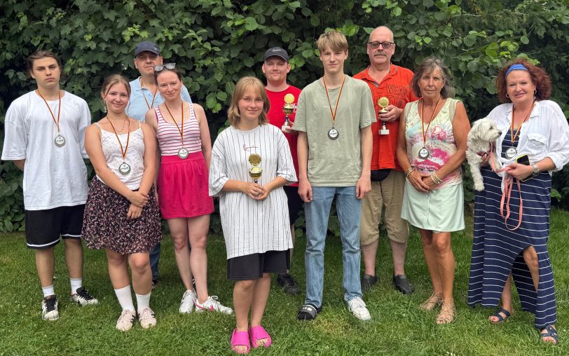 Das FunEvent vom MGC Rot-Weiß Wanne-Eickel am Sonntag (22.6.2025). Bei den Männern siegte Thomas Eweleit, bei den Damen Susanne Matziol und in der Jugend Lucie Lammers.