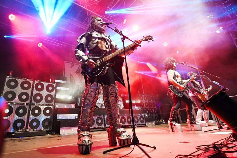 The-KISS-Tribute-Band beim Feuerabend 2022.