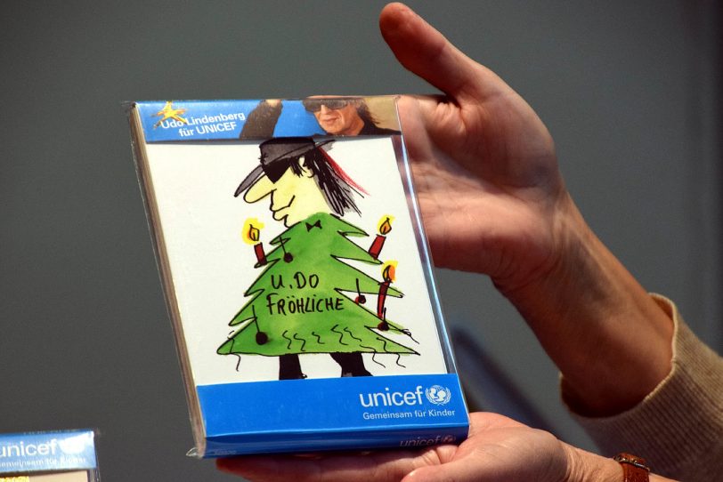 Die Grußkarten von UNICEF.