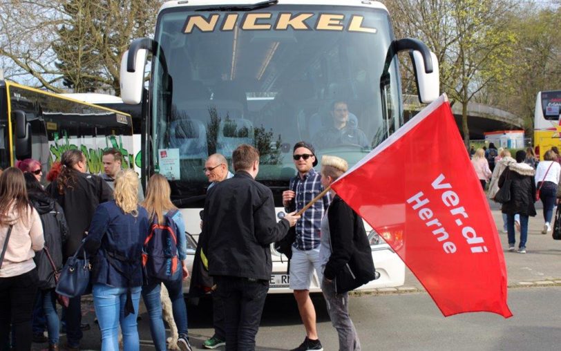 Ver.di Betriebsgruppe Herne ruft zur Demonstration vor dem NRW-Landtag auf (Archivfoto).