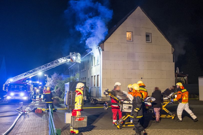 Wohnungsbrand an der Straße Im Emscherbruch.