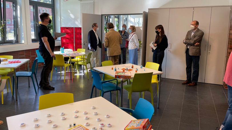 Das neue Stadtteilzentrum H2Ö am Hölkeskampring wurde vorgestellt.