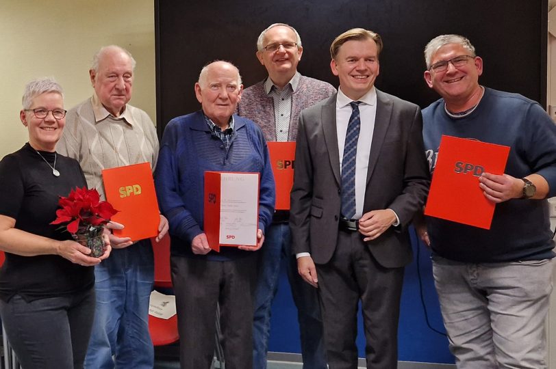 SPD Ortsverein Herne-Horsthausen ehrt Jubilare. Dezember 2025