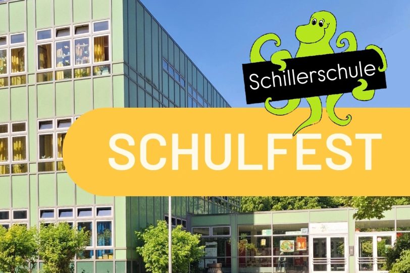 Schulfest – Glück – an der Schillerschule.