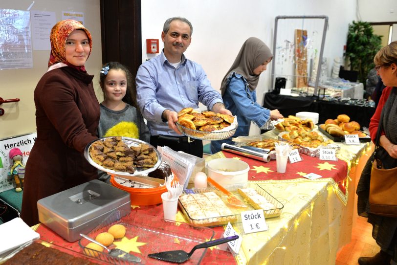 Die Islamische Gemeinde wird wieder für viele Teig- und Kuchenspezialiäten sorgen.