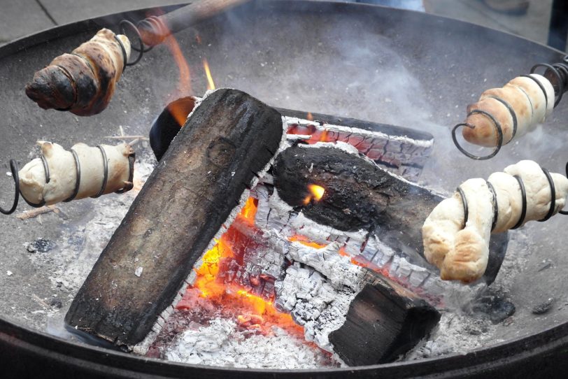 Stockbrot.