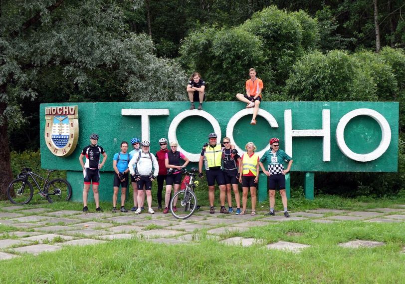 Ankunft in Tosno.