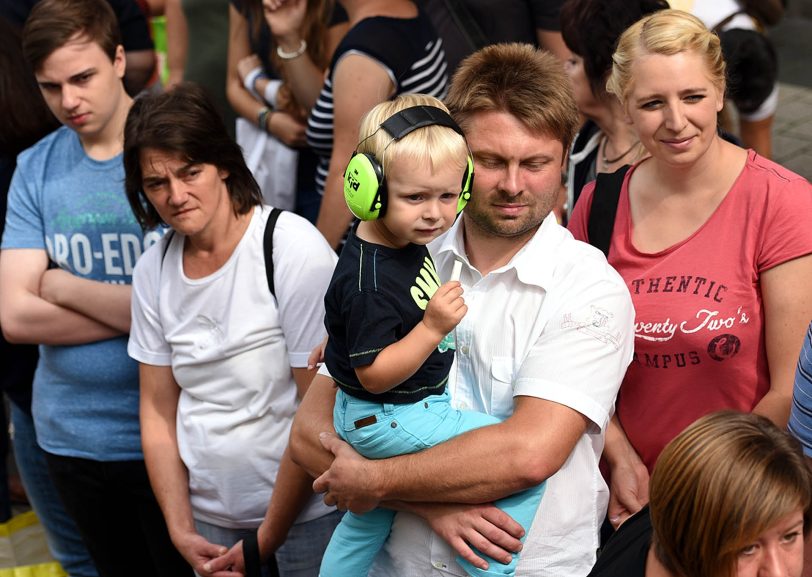 Der Kirmesumzug 2015.