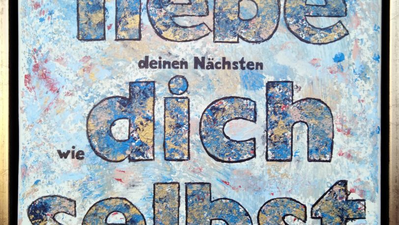 Liebe deinen Nächsten, wie dich selbst: Ein Werk von Jörg Lippmeyer und zu sehen in der Ausstellung