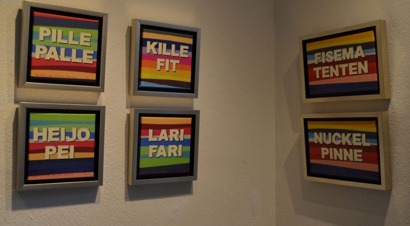 Rettet die schönen Wörter – auf handgeschöpftem Büttenpapier, Karton oder Leinwand.