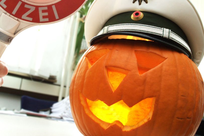 Die Polizei verweist auf Halloween-Spielregeln fürs Revier.