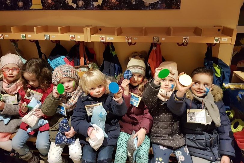 Weltraum-Nacht im Ev. Familienzentrum.