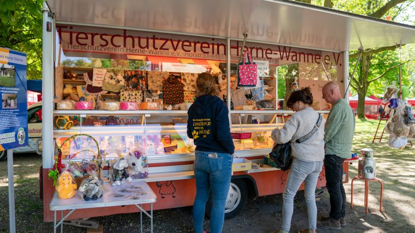 Das traditionelle SPD-Familienfest im Herner Schlosspark fand am Sonntag (8.5.2022) nach zweijähriger Pause wieder statt.