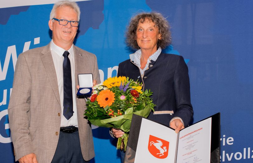 Barbara Merten erhält Freiherr-vom-Stein Medaille