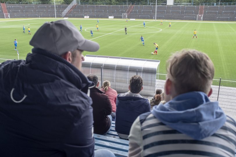 Das neue Stadion.