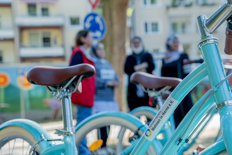 Radfahren für Frauen.