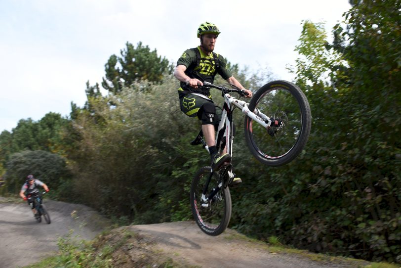 Eröffnung der Mountainbike-Strecken auf den Halden Hoheward und Hoppenbruch.