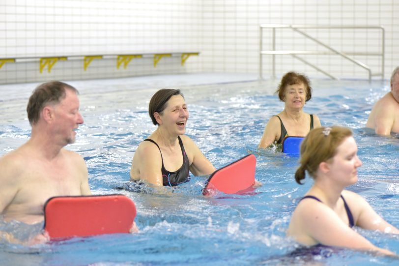 Aquafitness beim DSC Wanne-Eickel.