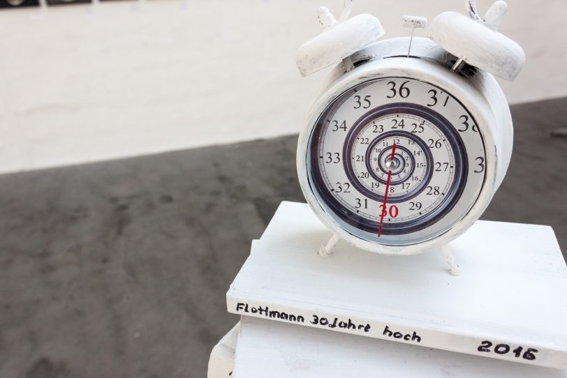 Kunst der Flottmann 30 hoch Ausstellung zum 30-jährigen Jubiläum.