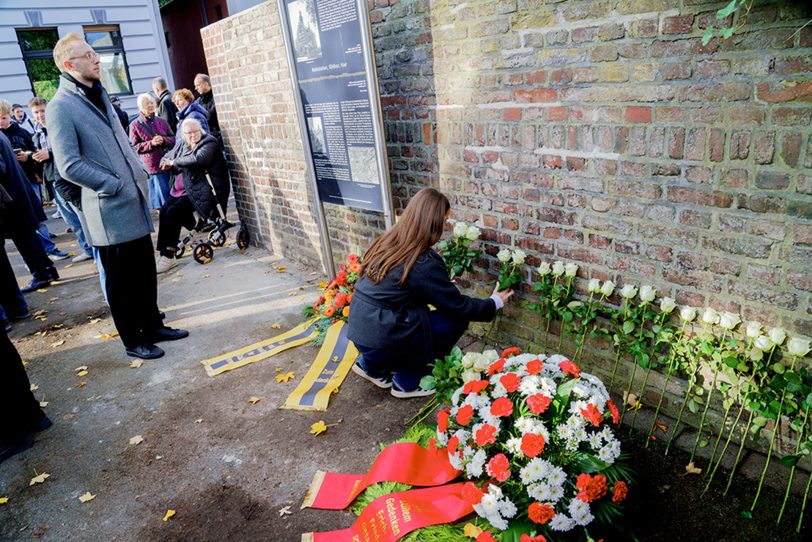 Viele Menschen gedachten der Opfer der Pogromnacht