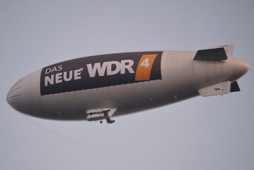 Heute fahren die Luftschiffe nur noch für Werbezwecke durch die Luft..