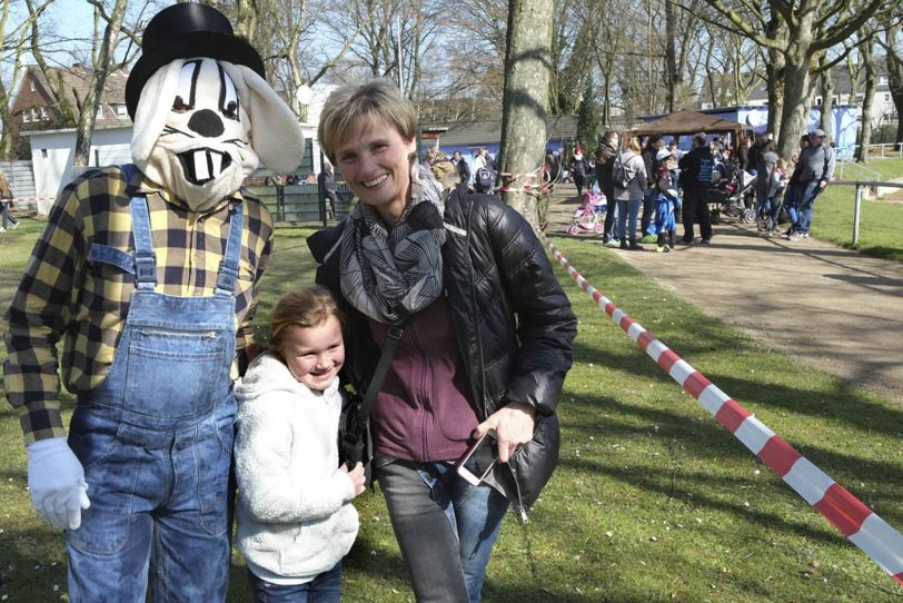 Ein Erinnnerungsfoto mit Graf Hoppel.