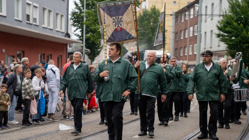 Festumzug Cranger Kirmes 2025.