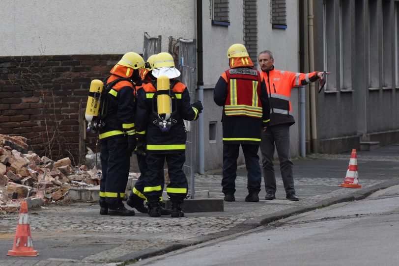 Der Feuerwehreinsatz an der Karlstraße.