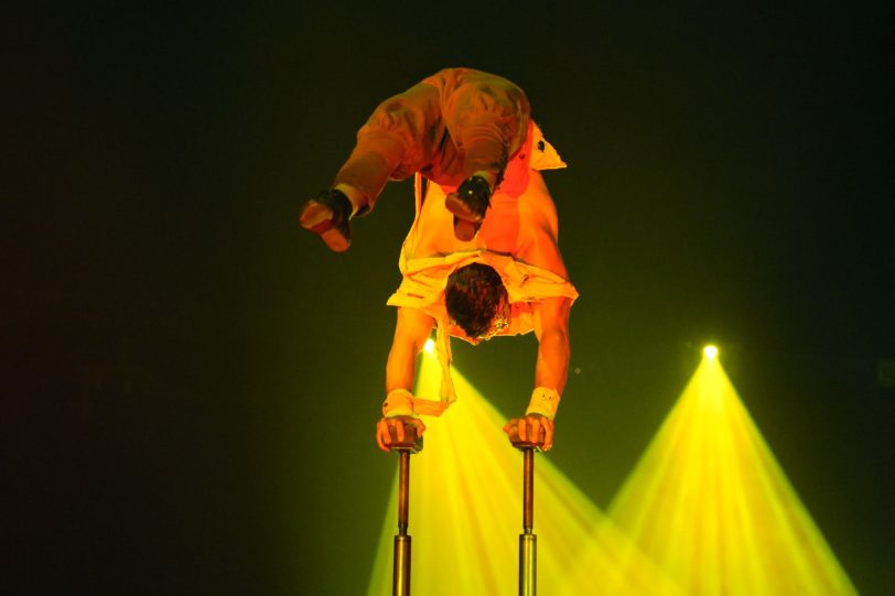 Der Zirkus des Horrors gastiert auf dem Cranger Kirmesplatz