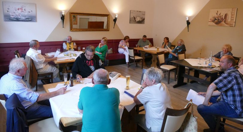 Der Vorstand der Gesellschaft für Heimatkunde trifft sich wieder.
