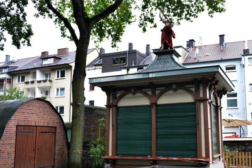 Rollade unten: Fortuna-Kiosk am Heimatmuseum.