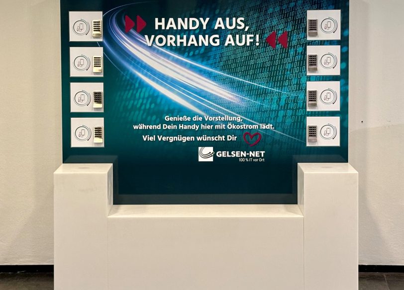 Im Musiktheater können Handys kostenfrei geladen werden.