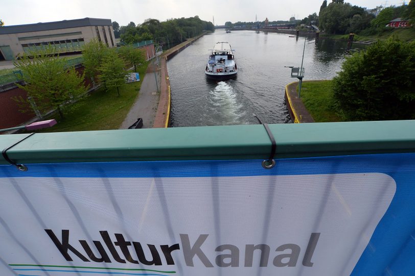 Freizeit am Rhein-Herne-Kanal.