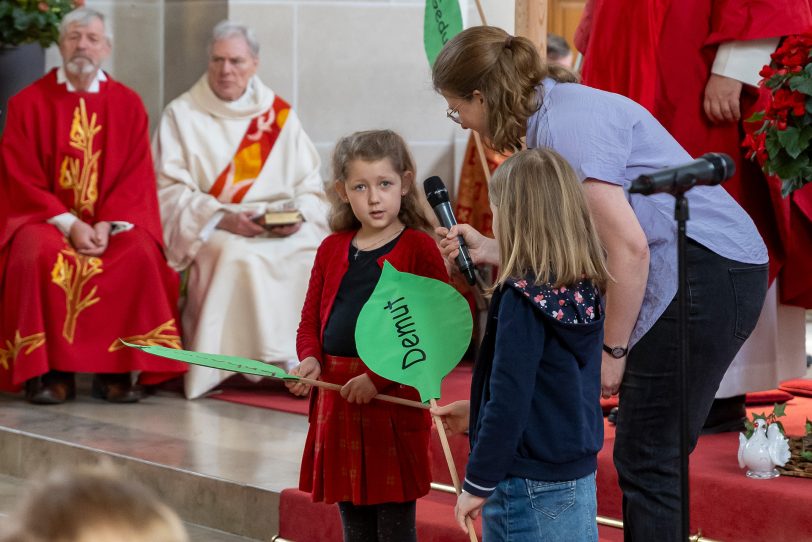 Pfingstgottesdienst 2024 in der Pfarrei St. Christophorus.