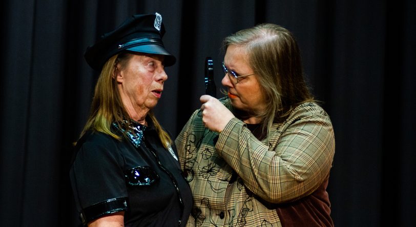 Barbara Merz und Martina Linke.