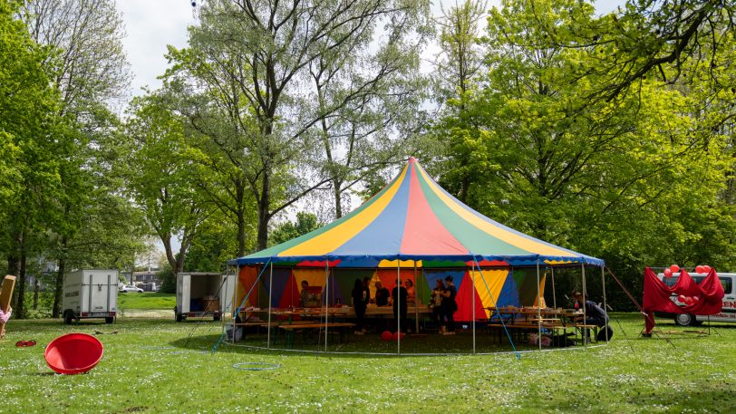 Das SPD-Familienfest am Sonntag (7.5.2023) im Schlosspark Strünkede.