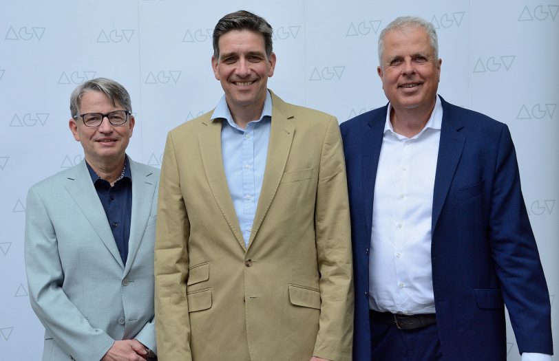 Der neue Vorstand (vl.): Kai-Uwe Röhrig, den Vorsitzenden Henrich Kleyboldt und Jan Peter Nonnenkamp.