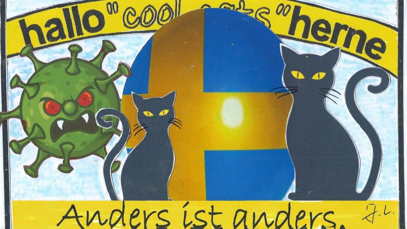 Cool Cats zum Thema Corona in Schweden und Anders Tegnell.