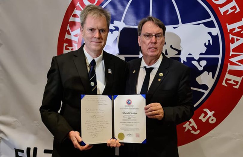 Roland Jensen wurde in Official Taekwondo Hall of Fame als 