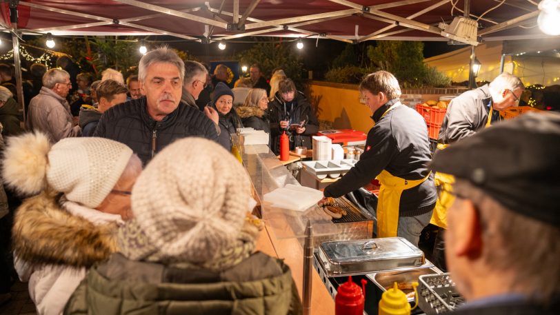 Das Weihnachtsdorf der Wanne-Eickeler Lions.