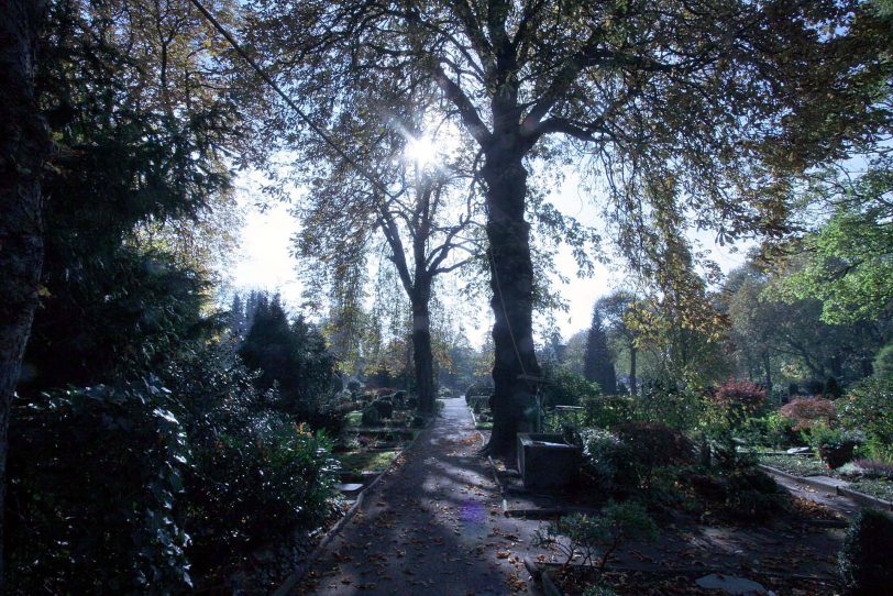 Der Alte Friedhof an der Lohofstraße.