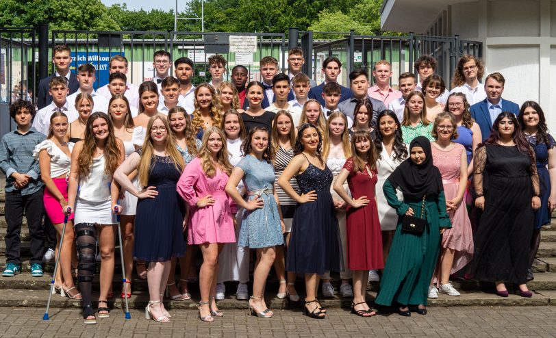Die Abiturienten des Gymnasiums Eickel 2022.