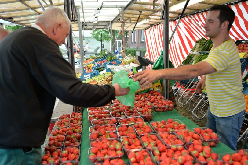 Feierabendmarkt in Wanne-Mitte am Freitag (17.6.2016).