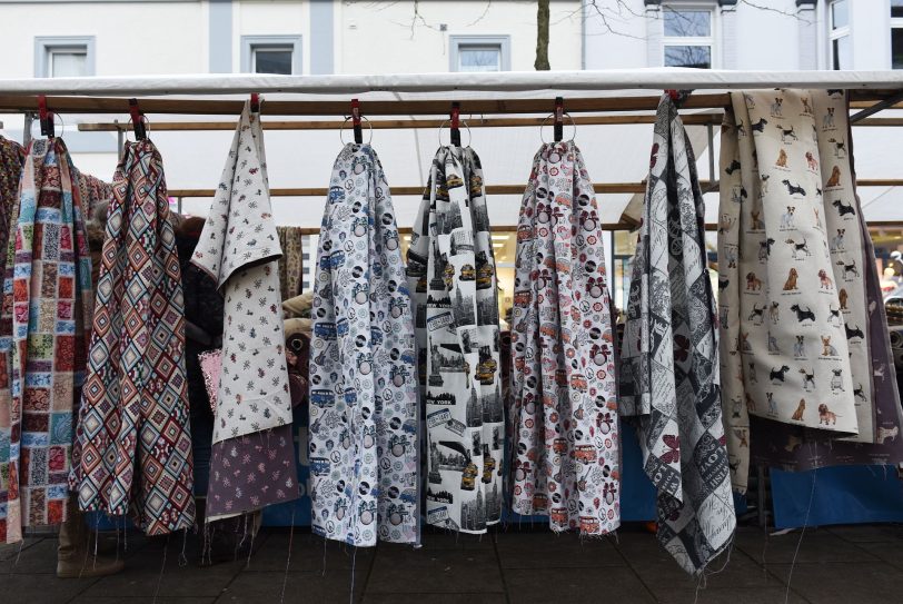 Der Deutsch-Holländische Stoffmarkt in Herne 2020