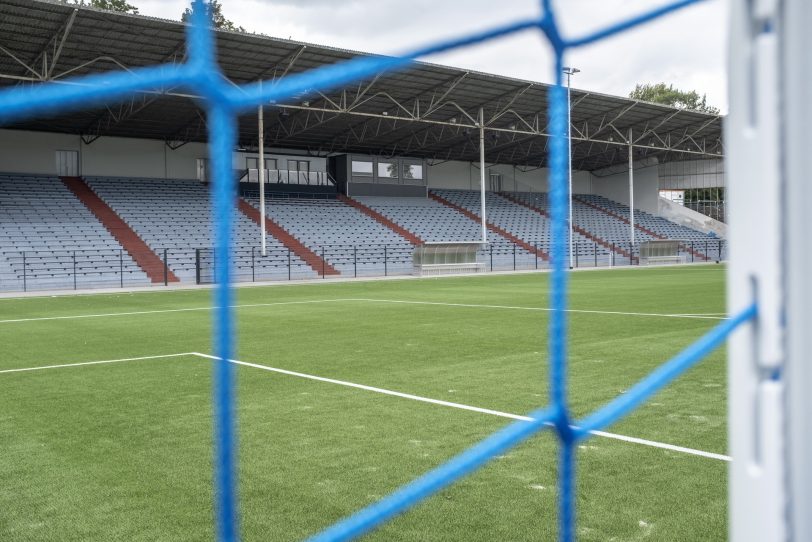 Das neue Stadion.