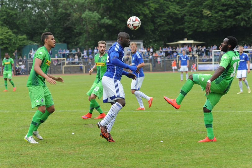 Impressionen vom letzten Pflichtspiel von Gerald Asamoah in der Mondpalast Arena