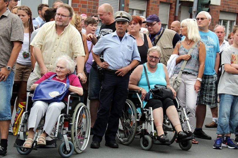 Der Kirmesumzug 2015.