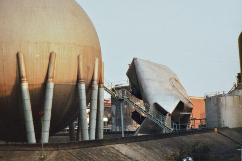 Der Großbrand am 5. und 6. August 1984 bei den Chemischen Werken Hüls an der Shamrockstraße.